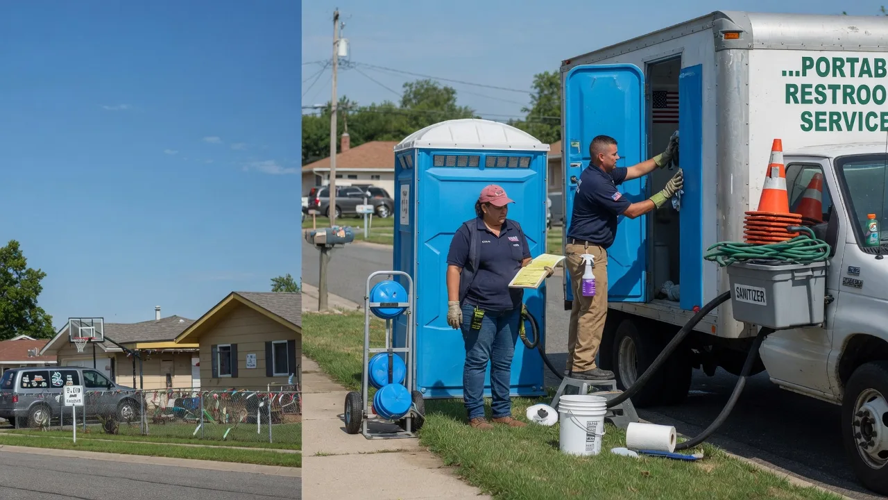 Portable Toilet Rental in Wyandotte, MI near me